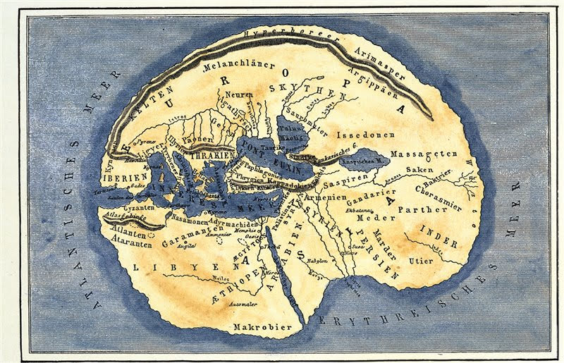 Fig.02 Mappa del Mondo antico