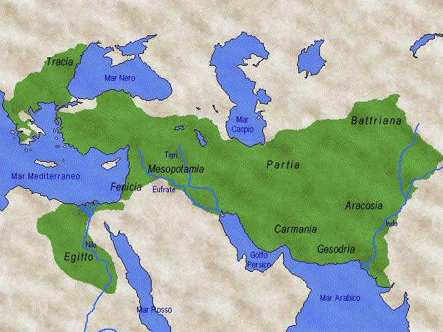 Fig.06 L Impero di Alassandro Magno